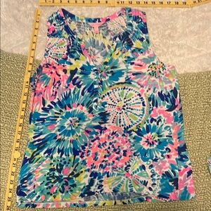 Lilly Pulitzer Multicolor Floral Tank Top